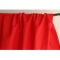 tissu rouge en coton - tissu haute couture