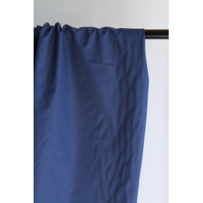 tissu en popeline de coton - bleu jean