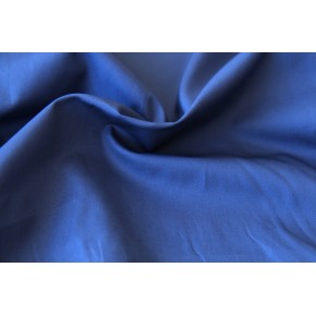 tissu bleu indigo en coton - tissu haute couture