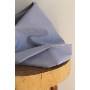 tissu en popeline de coton - bleu ciel parme