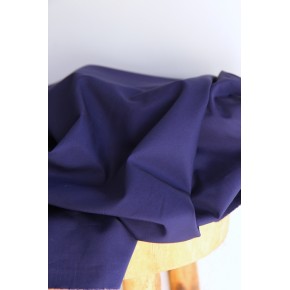 tissu en popeline de coton - bleu foncé