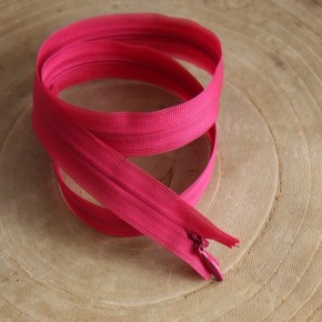 Fermeture Eclair invisible rose fuchsia - un chat sur un fil