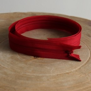 Fermeture Eclair invisible bordeaux - un chat sur un fil