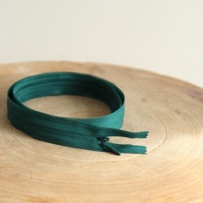 fermeture invisible vert foncé 60 cm - un chat sur un fil