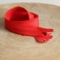 fermeture invisible rouge 65 cm - un chat sur un fil