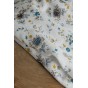 joli coton fleurs - tissu upcyclé