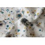 tissu coton fleurs - collection upcycling