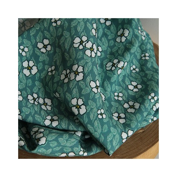 viscose imprimée au portugal - tissu upcyclé