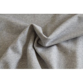 tissu sweat gris chiné - un chat sur un fil