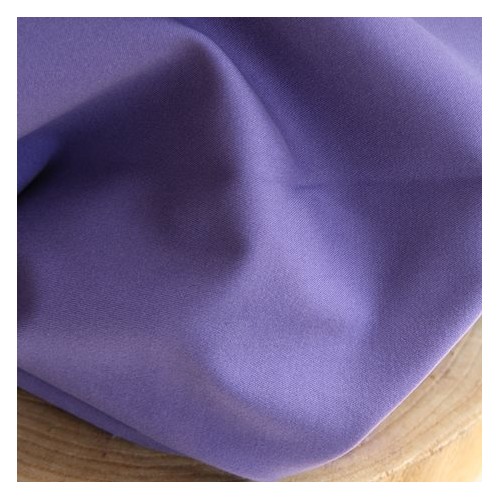 coton gabardine lourde - moleskine lilas