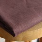 joli tissu en lin - marron