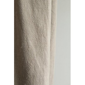 tissu lin beige sable - un chat sur un fil mercerie