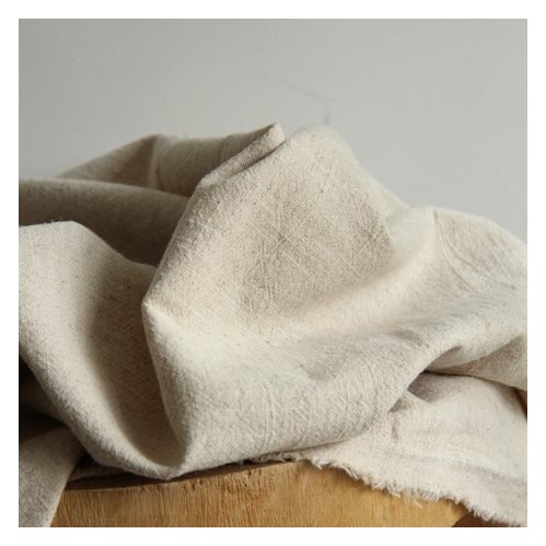 tissu lin avec de la tenue - un chat sur un fil mercerie