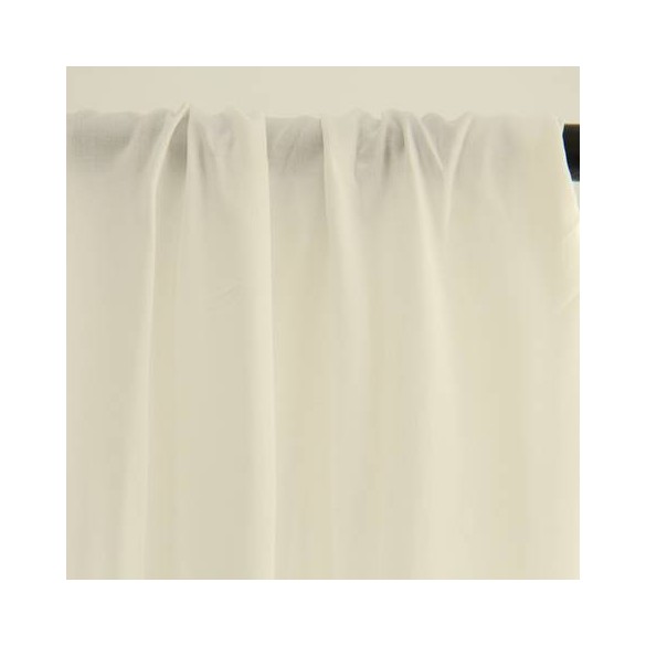 tissu voile de viscose - écru