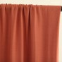 tissu fin et fluide - viscose terracotta