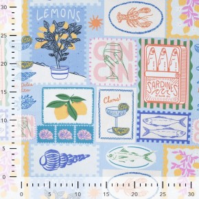 coton canvas - un chat sur un fil