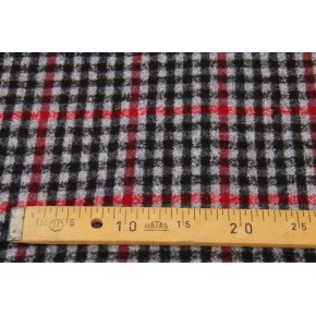 tissu à carreaux - lainage
