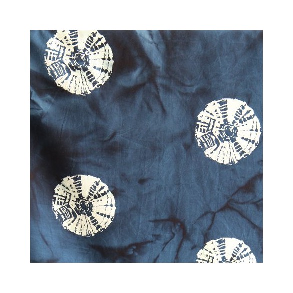 tissu fait main - batik coton