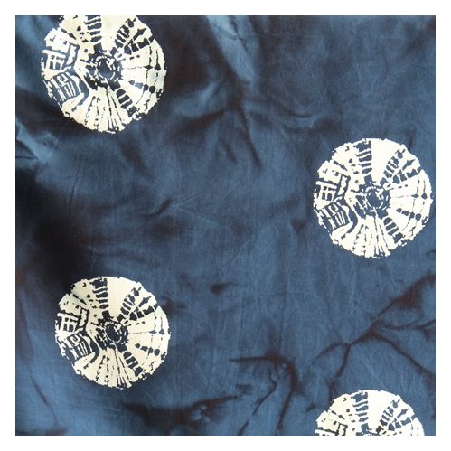 tissu fait main - batik coton