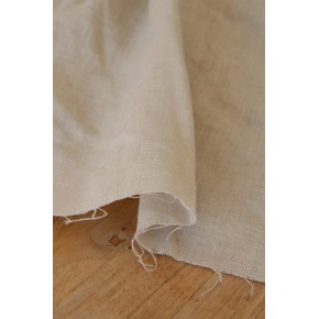 lin et coton beige - un chat sur un fil