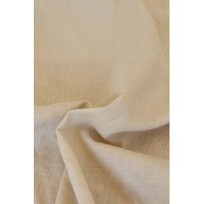 lin et coton beige - un chat sur un fil