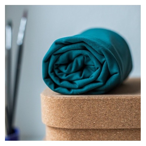 tissu tencel jersey stretch - emerald