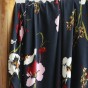 viscose fleurs uma marine