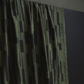 viscose un-square khaki - mind the maker