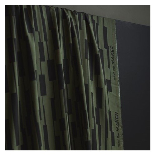viscose un-square khaki - mind the maker