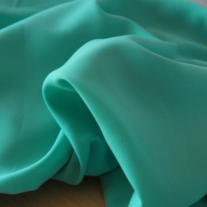 crêpe polyester haute gamme -  vert menthe