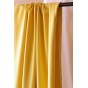 joli crêpe de polyester haut de gamme - jaune