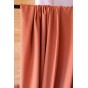 crêpe polyester haute gamme - terracotta