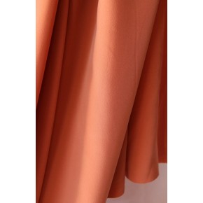 joli crêpe de polyester  - rose terracotta