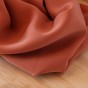 Crêpe luxury terracotta - polyester