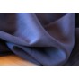 tissu bleu foncé uni - un chat sur un fil