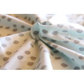jersey coton - un chat sur un fil