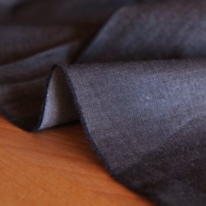 jean fin noir - coupon de tissu