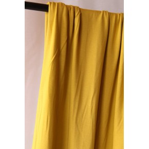 tissu moutarde - jersey viscose
