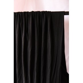 tissu viscose noire - jersey