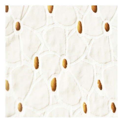 broderie anglaise marguerite blanc
