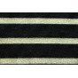 Marinière noir lurex doré