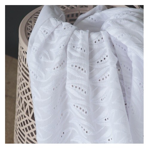 broderie anglaise blanche alexine