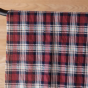 tissu coton carreaux