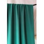 TISSU VERT EN POLYESTER AU METRE UN CHAT SUR UN FIL