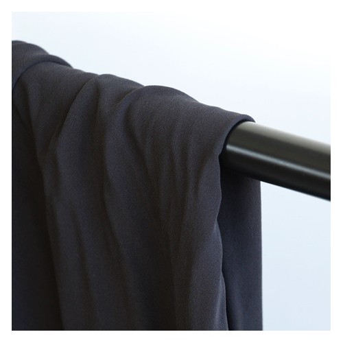 crêpe de viscose noir