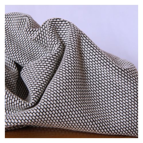 coupon maille souple géométrique