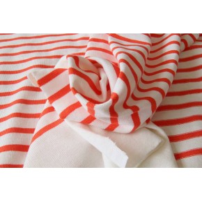 tissu marinière fabriqué en France - un chat sur un fil