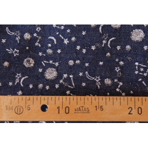 joli jacquard français - tissu upcyclé