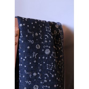 jacquard nuit céleste - made in france