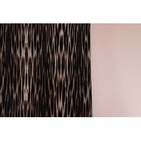 tissu fluide en twill de viscose - vert et marron